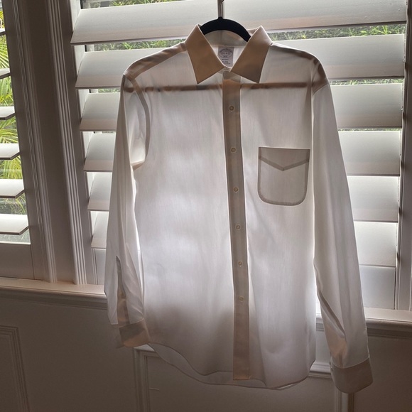 Other - 15 1/2-4/5 Brooks Brothers button down white shirt